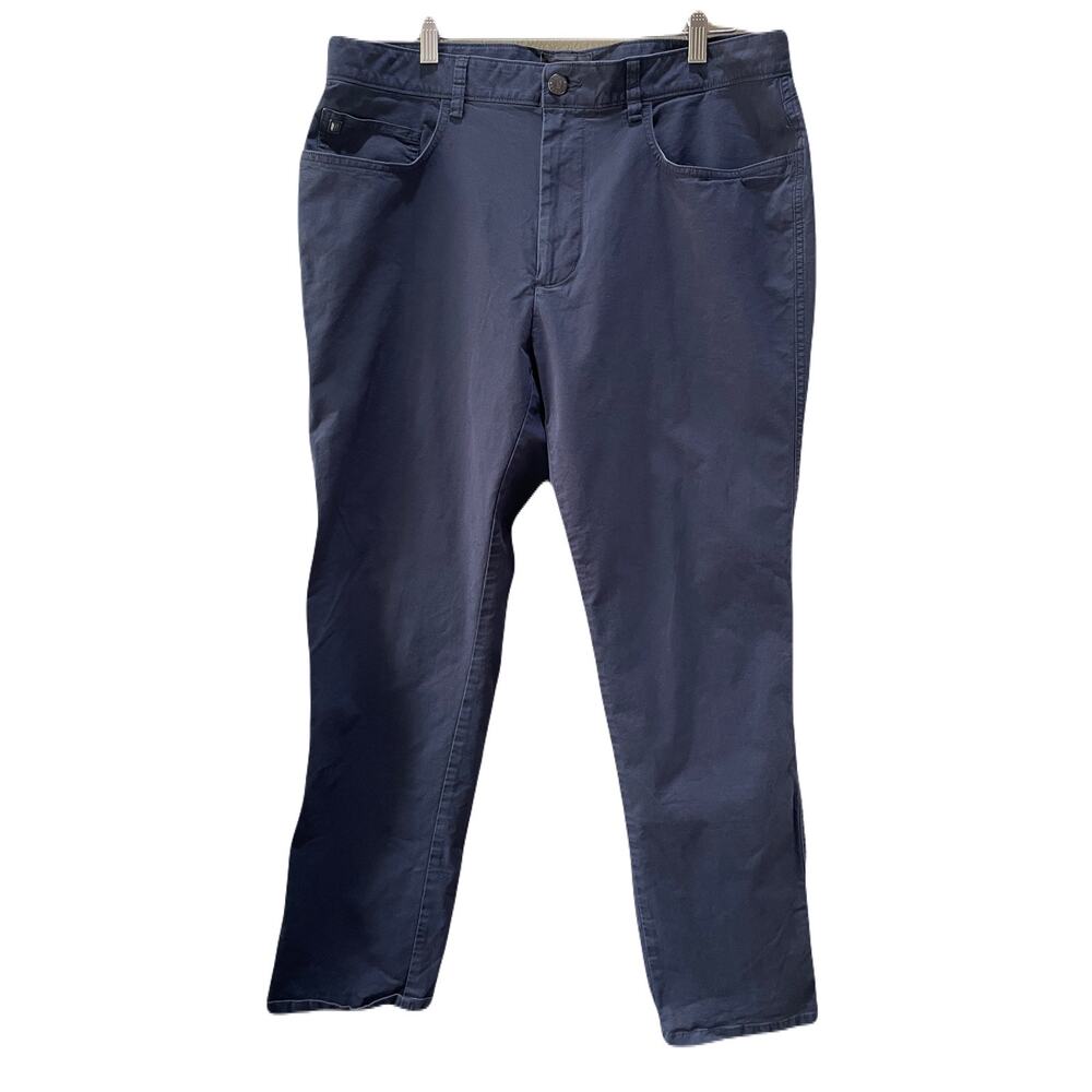 Linksoul Mens Boardwalker Golf Travel Casual Work Stretch Pants Navy Size 35X28